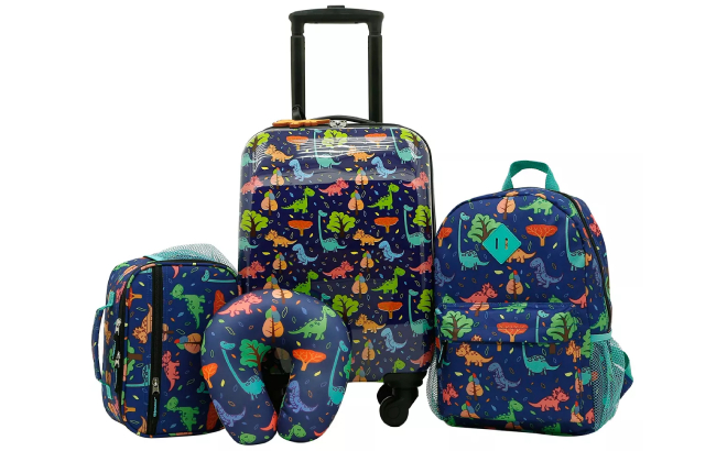 Kids Spinner 5 Piece Luggage Set