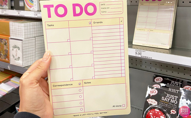 Knock Knock 6x9 To Do List Note Pad