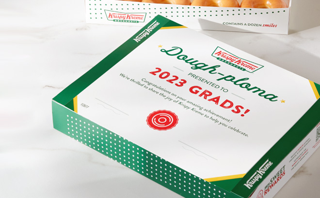 Krispy Kreme 2023 Grads FREE Dozen