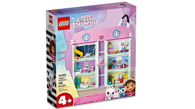 LEGO Gabbys Dollhouse Building Toy Set Box