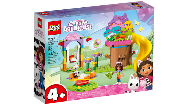 LEGO Gabbys Dollhouse Kitty Fairys Garden Party Building Toy Set