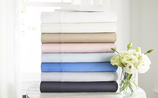 Liz Claiborne Luxury Performance 1000 Thread Count Sheet Sets in Eight Colors