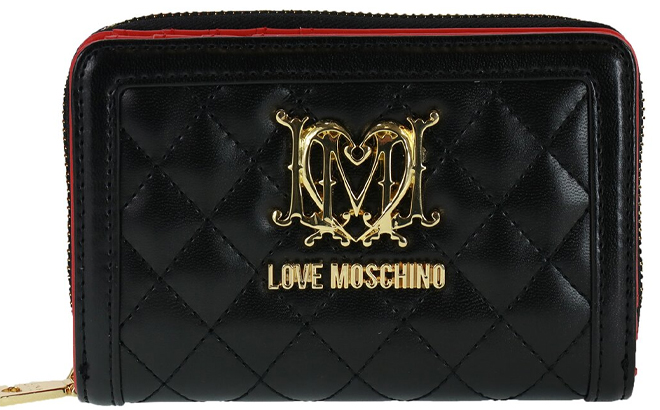Love Moschino Wallet in Black Color