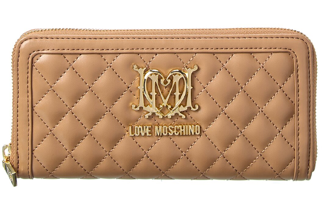 Love Moschino Wallet in Brown Color