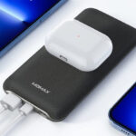 MOMAX Wireless Portable Charger with Airpods Charging