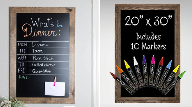 Magnetic 20x30 Wall Chalkboard Sign