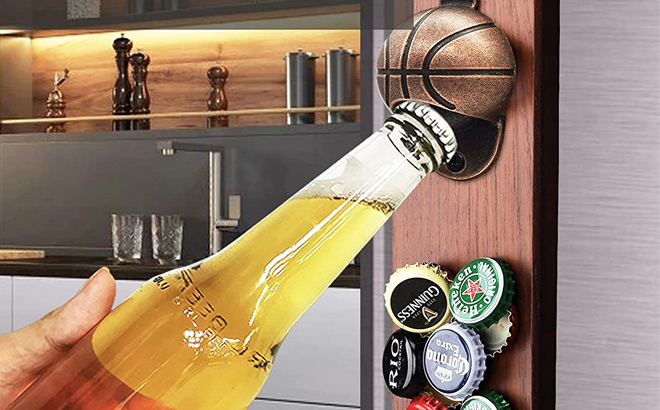 Magnetic Bottle Opener with Auto Catch