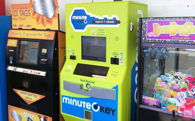 MinuteKey Kiosk at a Store