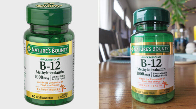 Natures Bounty Vitamin B12 60 Count