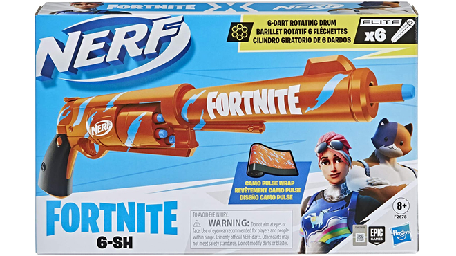 Nerf Fortnite 6 SH Dart Blaster