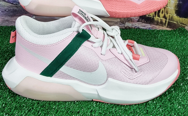 Nike Air Zoom Crossover Girls Shoes on a Grass