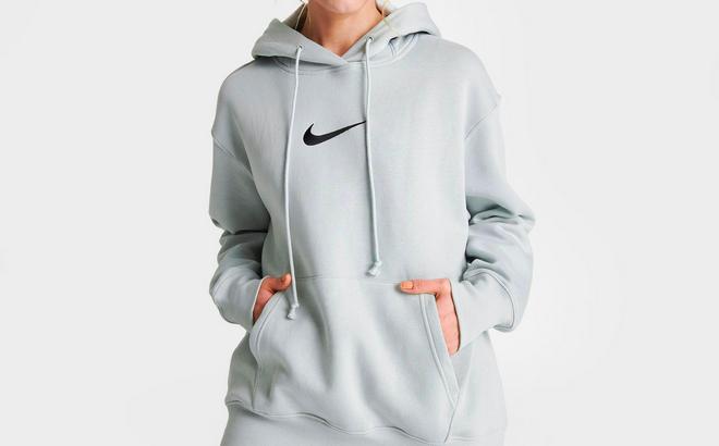 Nike Womens Oversized Pullover Hoodie