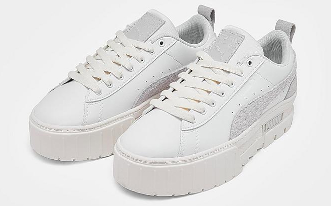 PUMA Womens Mayze Casual Shoes in White Color