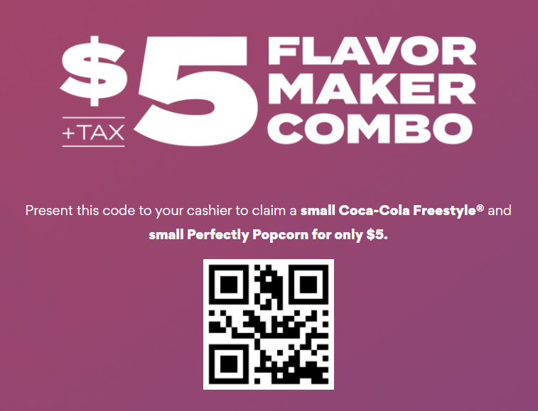 AMC Popcorn and Drink 5 for Students Free Stuff Finder