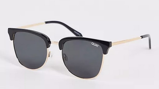 Quay Evasive Retro Sunglasses