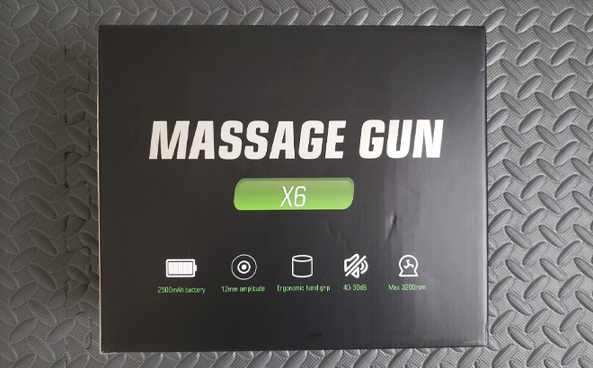 Raemao X6 Massage Gun Box