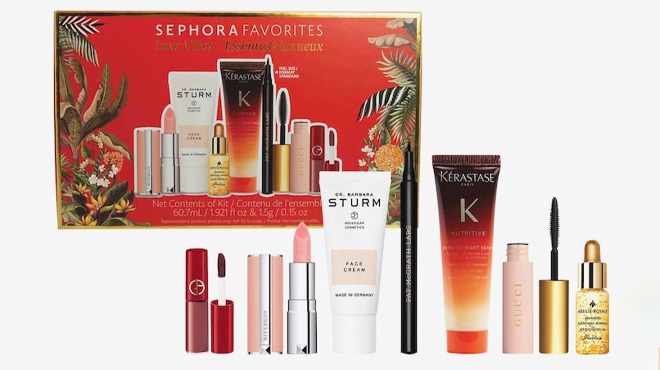 Sephora Luxe Vibes Luxury Beauty Sampler Set