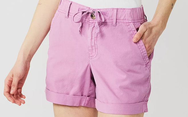 Sonoma Goods For Life Womens Utility Shorts