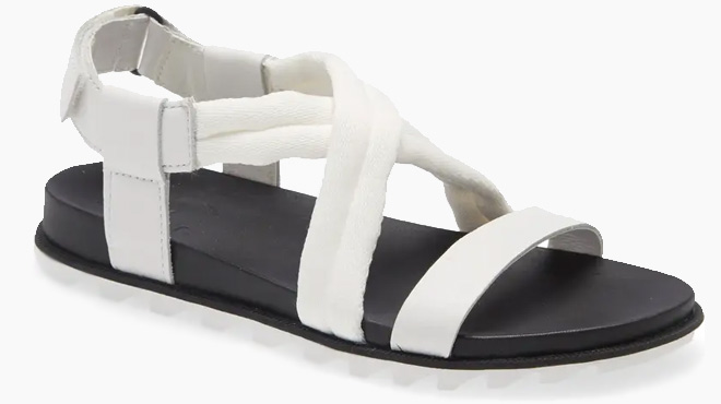Sorel Roaming Decon Strappy Women's Sandal White