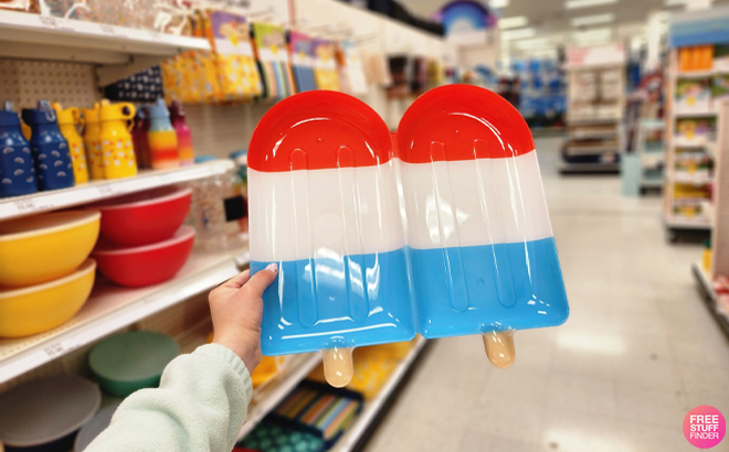 Sun Squad Plastic Popsicles Serving Bowl
