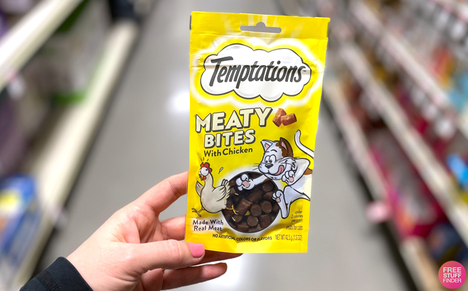 Target Temptations Meaty Bites With Chicken Cat Treats