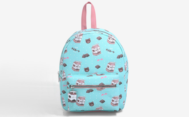 Teddy Bear Chocolate Milk Mini Backpack1