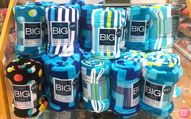 The Big One Beach Towels The Big One Beach Towels