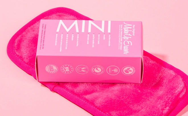 The Original MakeUp Eraser Mini Pink Eraser The Original MakeUp Eraser Mini Pink Eraser