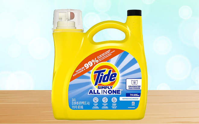 Tide Simply Clean Fresh Liquid Laundry Detergent