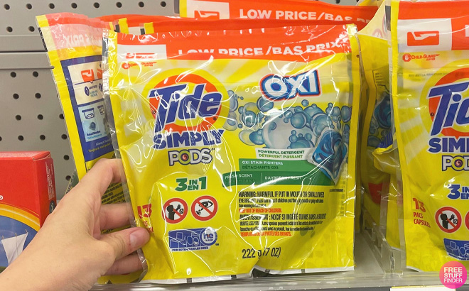 Tide Simply Pods Oxi Liquid Laundry Detergent