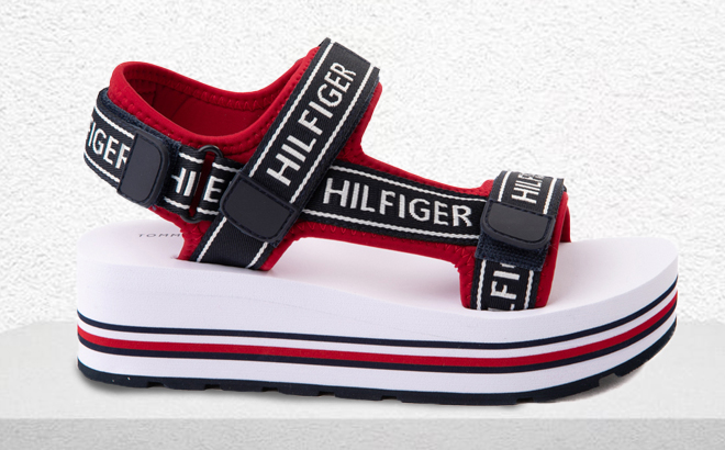 Tommy Hilfiger Womens Alimia Platform Sandal