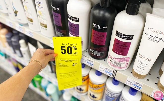 Tresemme Hair Care Shampoo and Conditioner on Sale