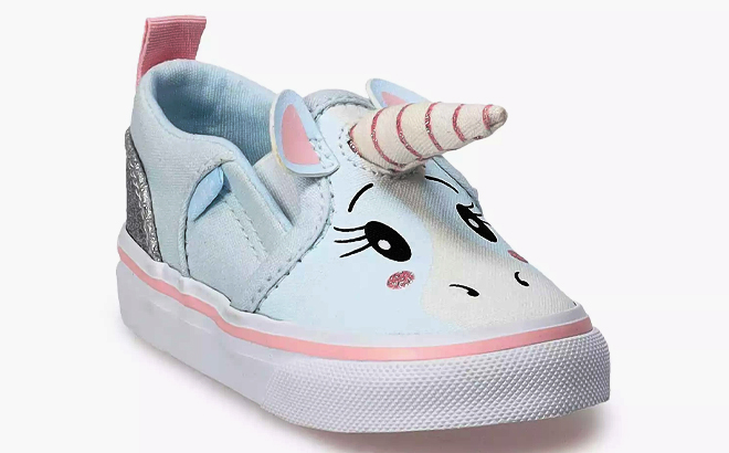 VANS Asher V Unicorn Toddler Girls Shoes