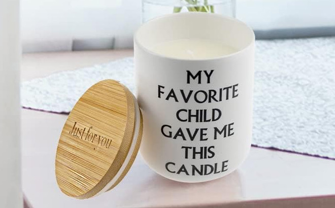 Vanilla Coconut Candle Mothers Day Gifts for Mom