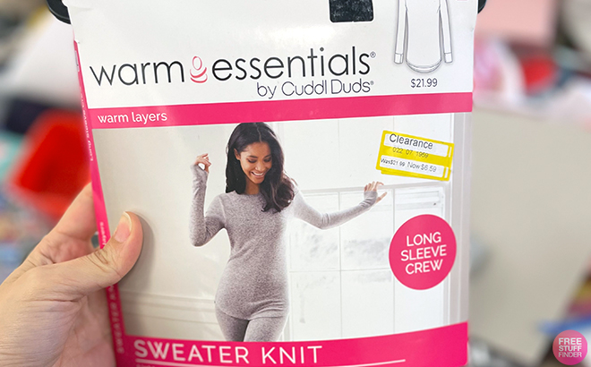 Womens Essentials Sweater Knit
