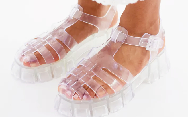 Womens Halle Jelly Fisherman Sandals