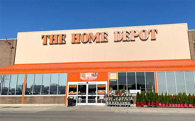 Home Depot Storefront and Sign