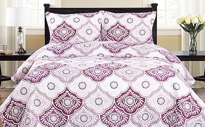 3 Piece Nikki Quilt Set