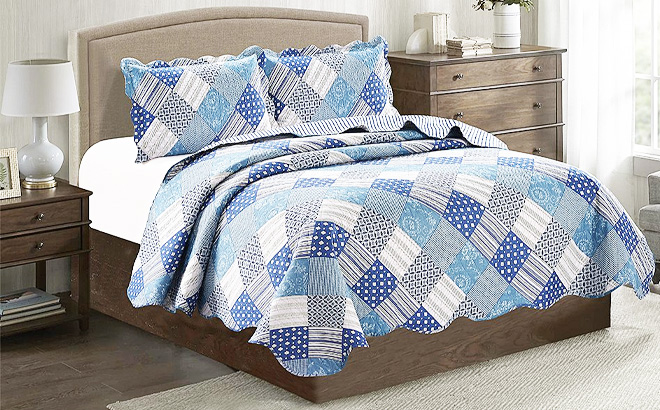 3 Piece Jennifer Quilt Set