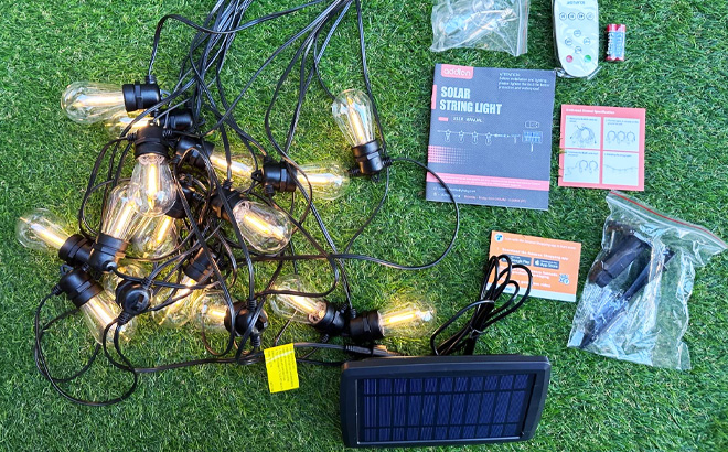 54 Foot Solar String Lights