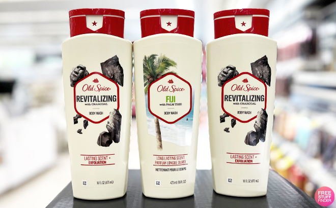 A Variety of Old Spice Body Wash