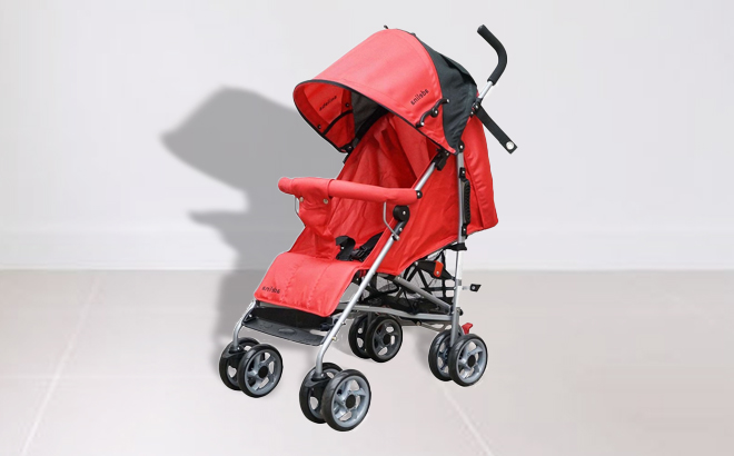 Adelina Red Lightweight Baby Stroller