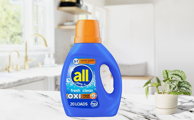 All Liquid Laundry Detergent Oxi Plus