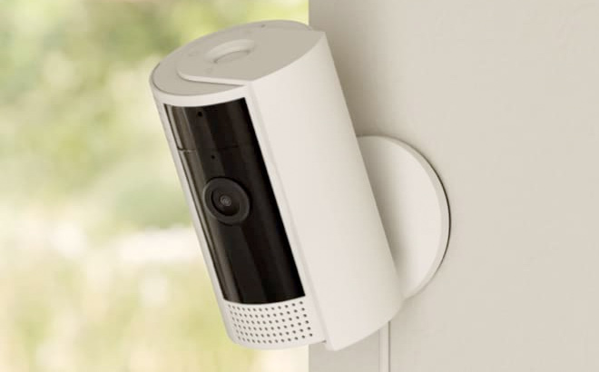 All new Ring Indoor Cam White with Ring Video Doorbell Wired