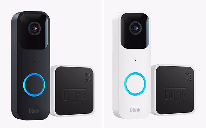Blink Smart Wifi Video Doorbell with Sync Module 2
