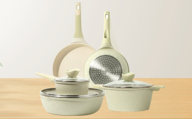 Carote 8 Piece Cookware Set Carote 8 Piece Cookware Set