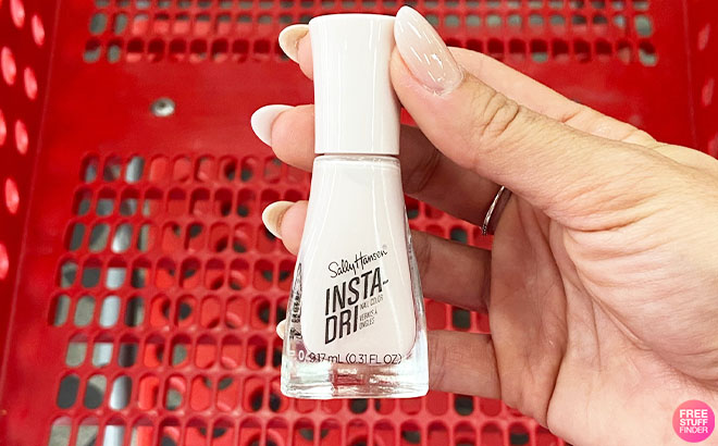 Color Pink Sally Hansen Insta Dri Nail Polish