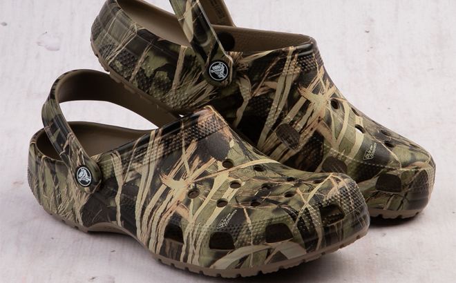 Crocs Classic Realtree V2 Adult Camouflage Clogs