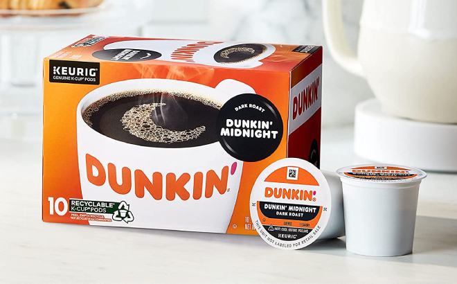 Dunkin Midnight Dark Roast K Cups