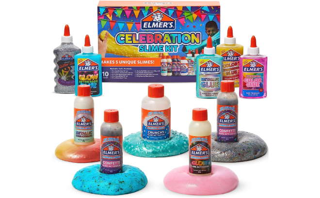 Elmers Celebration Slime Kit Elmers Celebration Slime Kit